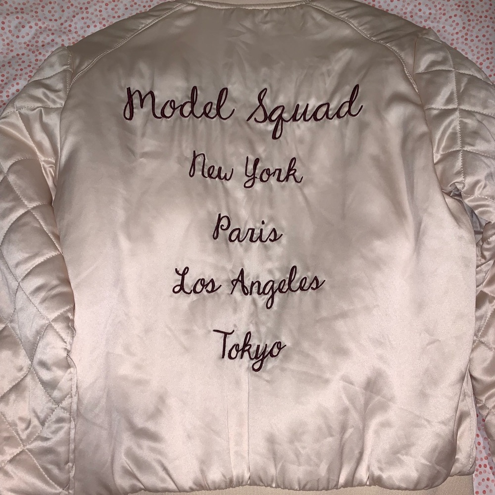 Forever 21 “Model Squad” Bomber Jacket